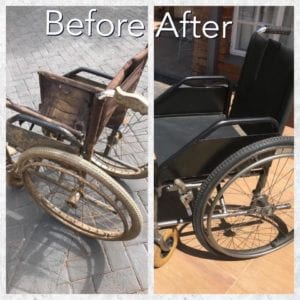 Wheelchair Refurbished